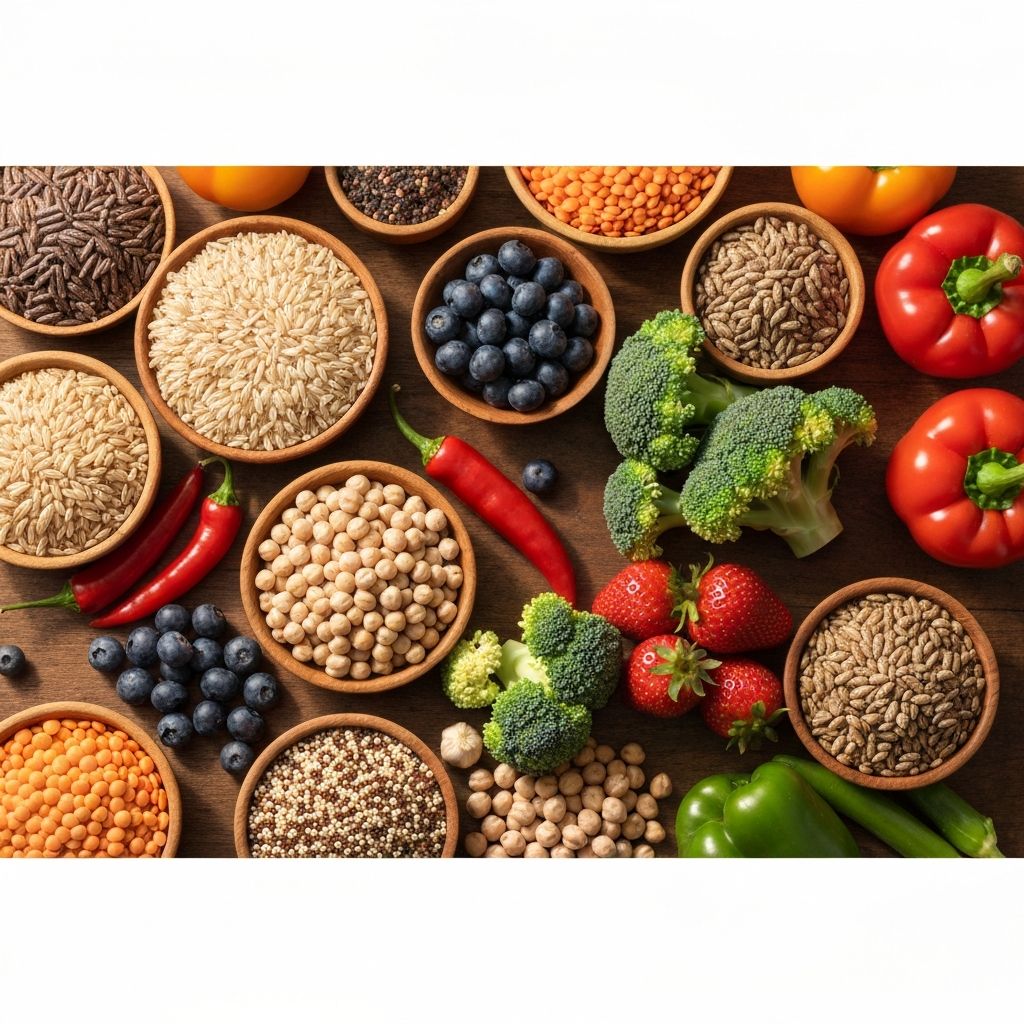 Alimente bogate în fibre