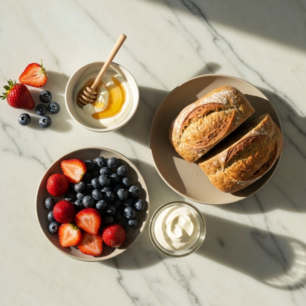 Mic dejun echilibrat cu fructe și cereale